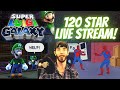 Super Luigi Galaxy 100% Completion Live Stream (Mario Galaxy 3D Allstars Version!)