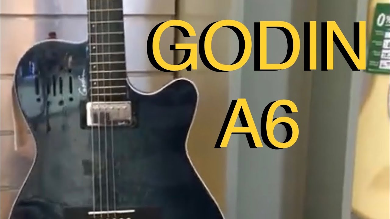 Godin A6 ULTRA Denim Blue - YouTube