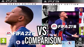 FIFA 22 Vs FIFA 21 PS3