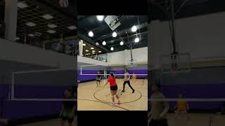 POV - short rally #volleyball #gym #sports
