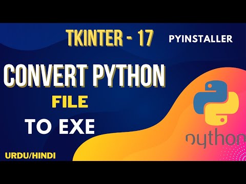 Convert python .py to .exe Using Pyinstaller Urdu/Hindi || Jawad Aslam
