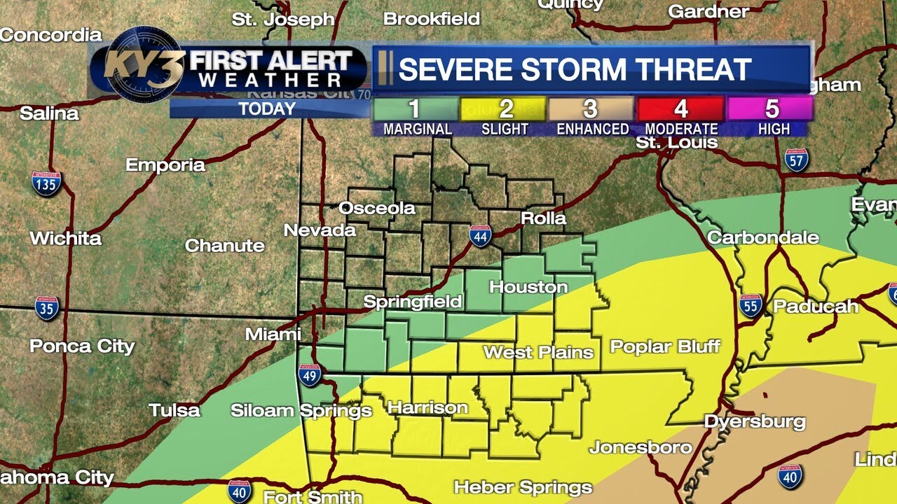 Storms arriving tonight. Big cool down tomorrow - YouTube