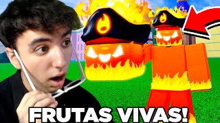 BLOX FRUITS MAS AS FRUTAS ESTÃO VIVAS!