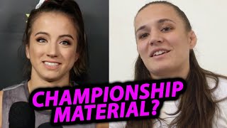 Erin Blanchfield doesn't think Maycee Barber will be UFC champion
