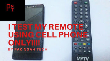 Remote test using your camera cell phone only!!!(english sub)