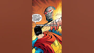 SUPERMAN Vs DARKSEID In A BOXING Match Comics Dc Dccomics Superman Darkseid 