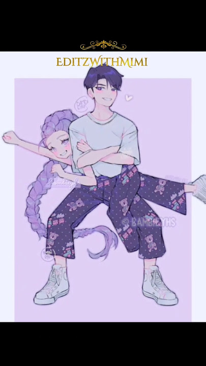 Jinu x Rumi 😵‍💫👀✨💞 || #kpopdemonhunters #shorts #edit #mimi #funny #trending #new #jinu #rumi