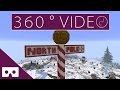 North Pole Minecraft 360° VR Timelapse