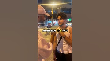 What’s the most attractive language ? #language #armenia #armenian #trivia