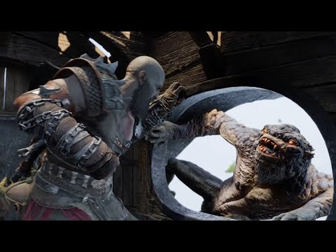ДРАЙВОВАЯ ПОЕЗДКА на вагонетке Кратоса и Атрея - God of War: Рагнарёк