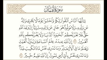 ماتيسر من سورة لقمان للقارئ فريد الغشيمي 22-2-1440هـ