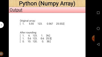 Class XI Informatics Practices  26-11-2020 By Mr. Praveen Singh Ch- Python Numpy