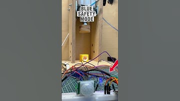 ESP32 + PIR motion sensor + pneumatic cylinder ( wiring in description ) #arduino #pirsensor