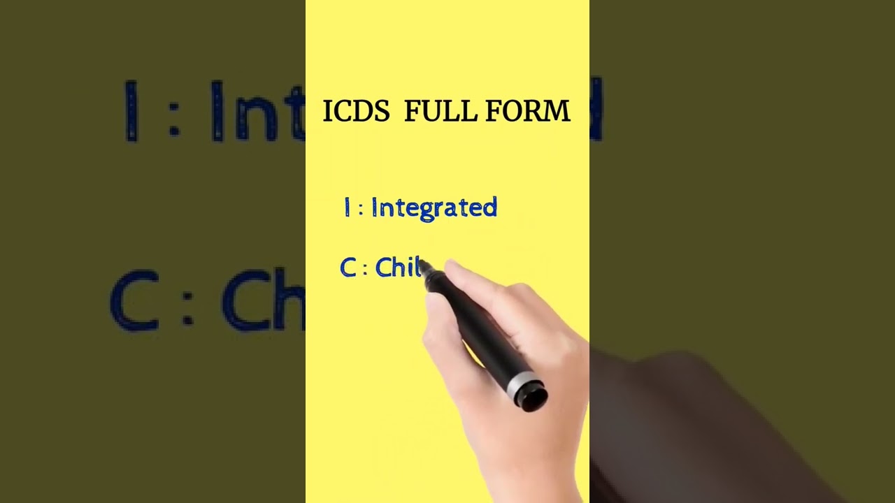 I.C.D.S full form | full form of icds | 