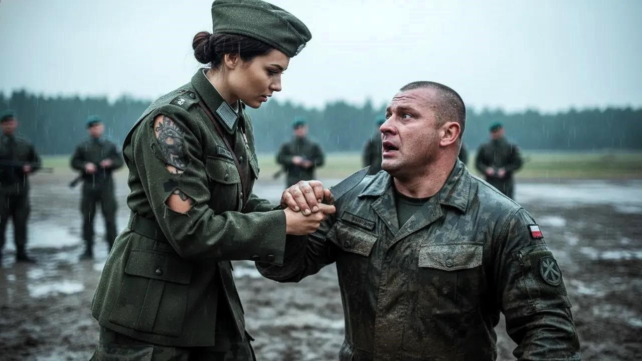 Rozdarli jej koszulę munduru nożem treningowym nie wiedzieli że pracuje dla GROM jako ukryta oper...