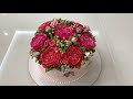 УКРАШАЮ торт 😍 на свой День рождения 🤗 БЕЛКОВЫЙ крем 💥