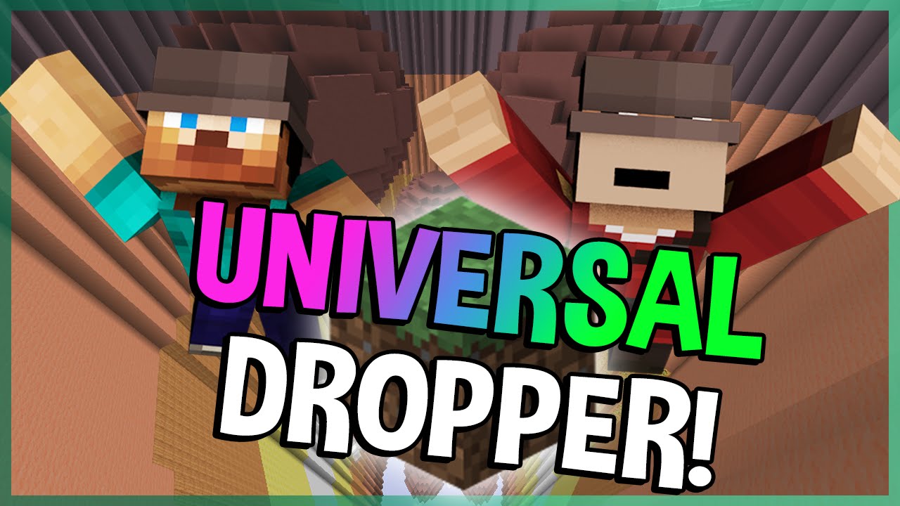 5 DROPPER LEVELS Minecraft Universal Dropper YouTube