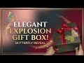 How to Make an Elegant Explosion Gift Box| DIY magic box|Unboxing Beautiful Butterfly&amp; chocolate Box
