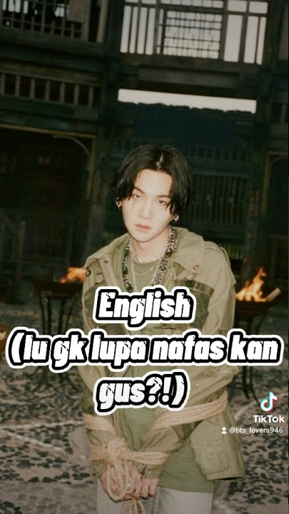 rap suga dalam 3 bahasa... berani tahan nafas selama suga nge-rap?