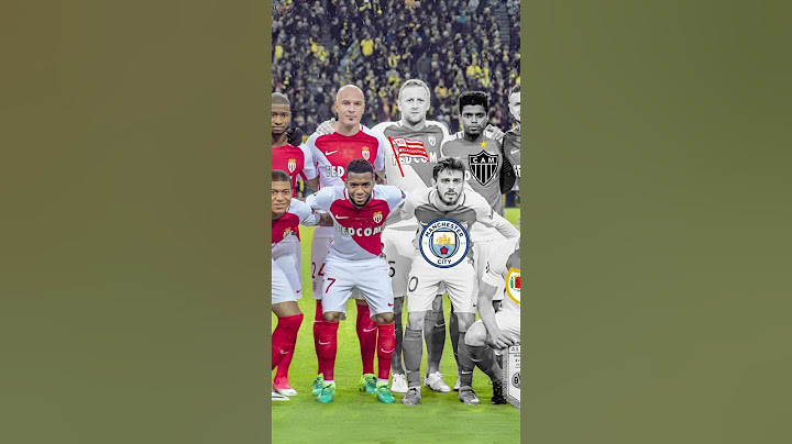 Monaco UCL 2017 ⚪️🔴 (Mbappé , Falcao , Bernardo Silva )