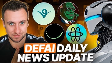 DEFAI Daily News: Virtuals Protocol, Robots.fun, Arc.fun, Holoworld AI, Vader AI & More AI Agents
