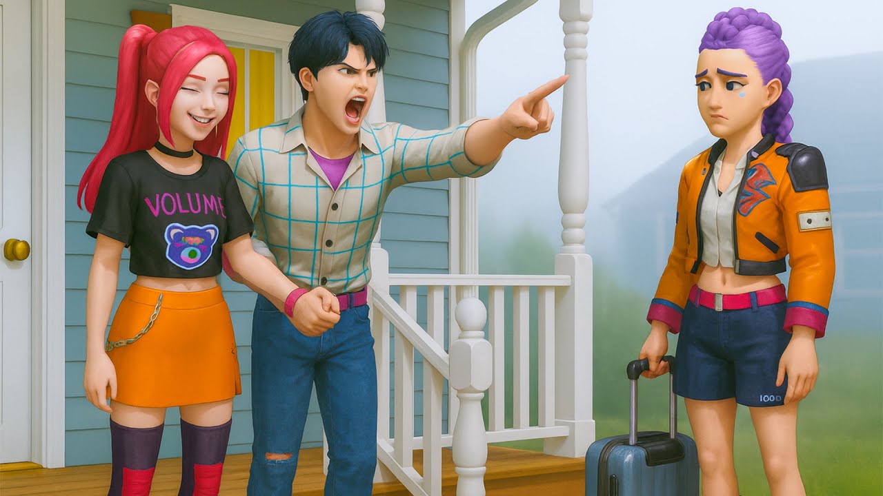 Scared Rumi Running Rumi Runs Away from Home… But Why? | KPop Demon Hunters Animation - YouTube