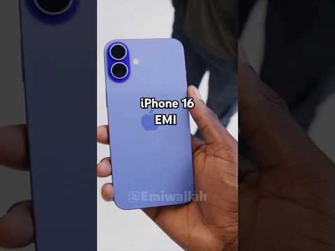 IPhone 16 EMI Price IPhone 16 EMI Downpayment