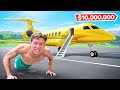 Do 1 Pushup, Fly 1 Second in a Private Jet