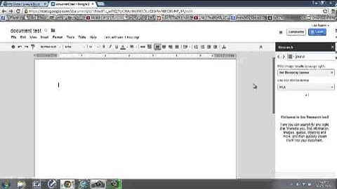 Google Word Processing