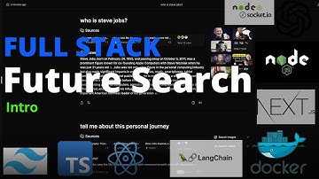 1. Future Search | NextJS | Express | Langchain | Agents | Socket | OpenAI | OLLAMA | Groq | Docker