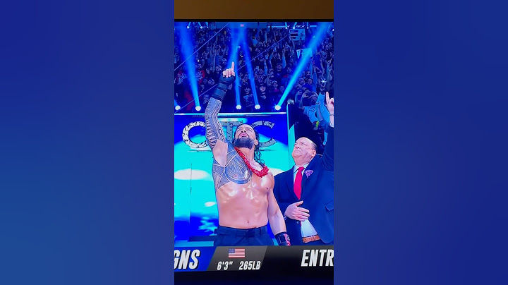 ROMAN REIGNS ENTERS THE ROYAL RUMBLE #wwe #royalrumble #wweonnetflix #wwelive #netflix #romanreigns