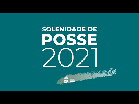 SOLENIDADE DE POSSE 2021