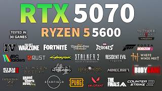 RTX 5070 + Ryzen 5 5600 : Test in 30 Games - RTX 5070 Gaming Test screenshot 4