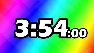 3 Minutes and 54 Second TIMER Countdown