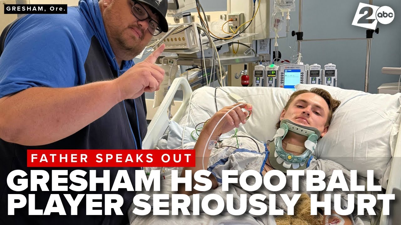 Father recounts Gresham, Oregon football player's scary injury on field: 'Takes your breath away'