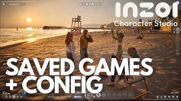 inZOI | How to find SAVED games files on PC and CONFIG files🔥✅