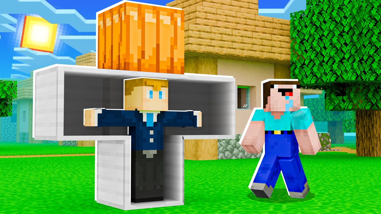 JAK DŁUGO MOGE ŻYĆ JAKO GOLEM W BAZIE WIDZA ZANIM ZAUWAŻY? | Minecraft Extreme