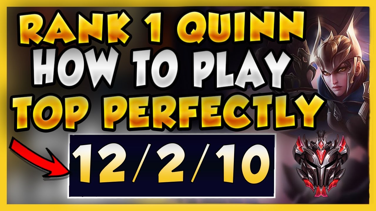 League Of Legends Top Lane Wave Management #1 QUINN HOW TO PLAY TOP LANE PERFECTLY! EDUCATIONAL WAVE MANAGEMENT