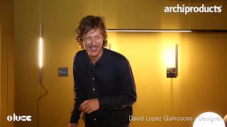 Euroluce 2019 | OLUCE - David Lopez Quincoces presents Ilo the new lamp