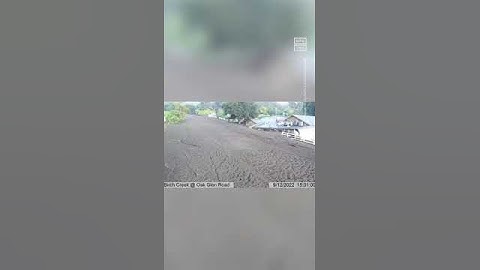 Footage Shows How Quick & Devastating a Mudslide Can Be #shorts