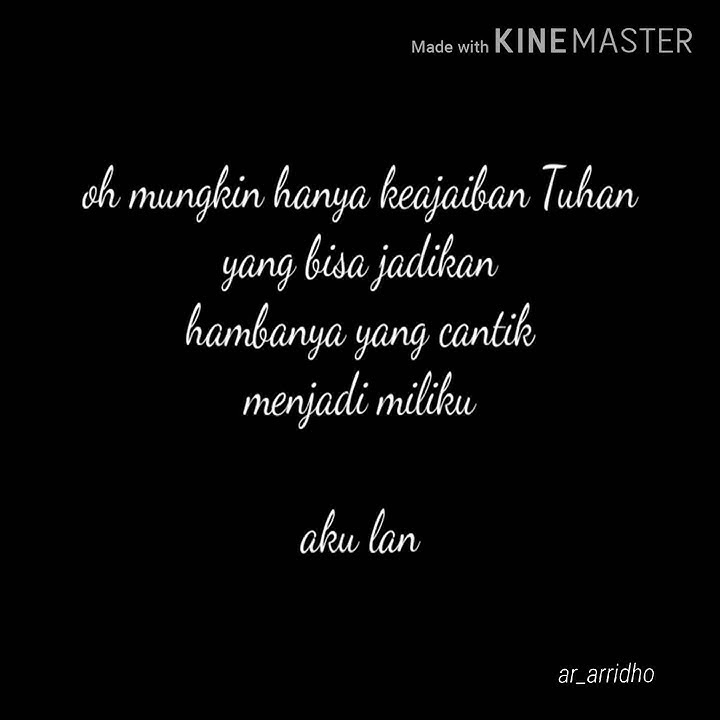 Kasidah cinta - dewa - video teks status