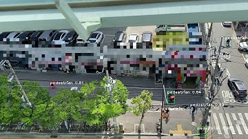 (패스트캠퍼스 딥러닝 프로젝트) 보행자 인식: 2차 테스트 결과영상