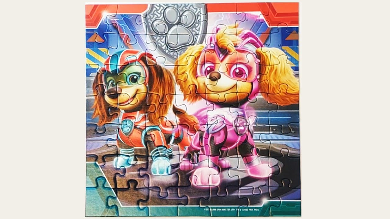 Головоломка «Щенячий патруль» | Учимся и играем для дошкольников 8