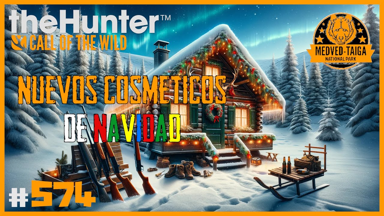 COSMÉTICOS DE NAVIDAD - CAZANDO TODAS LAS ESPECIES EN MEDVED-TAIGA | 🦌theHunter: CotW #574