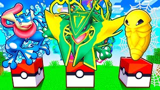 Choisissez votre Pokémon de départ LUCKY BLOCK dans PIXELMON ! (Minecraft)