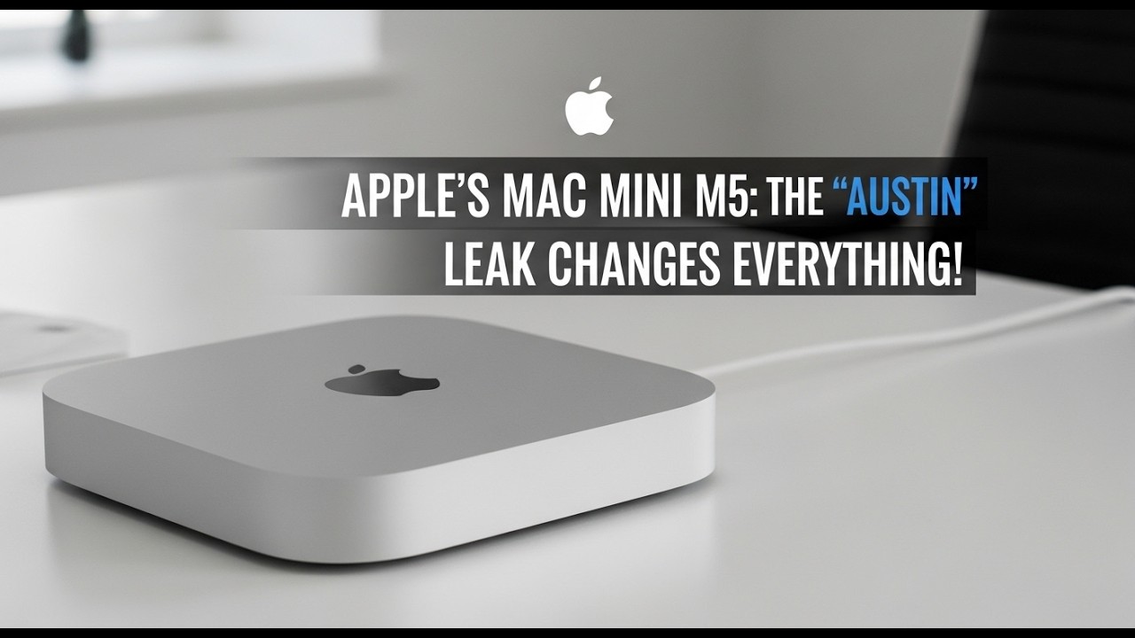 Apple's Mac Mini M5: The "Austin" Leak Changes Everything! - YouTube