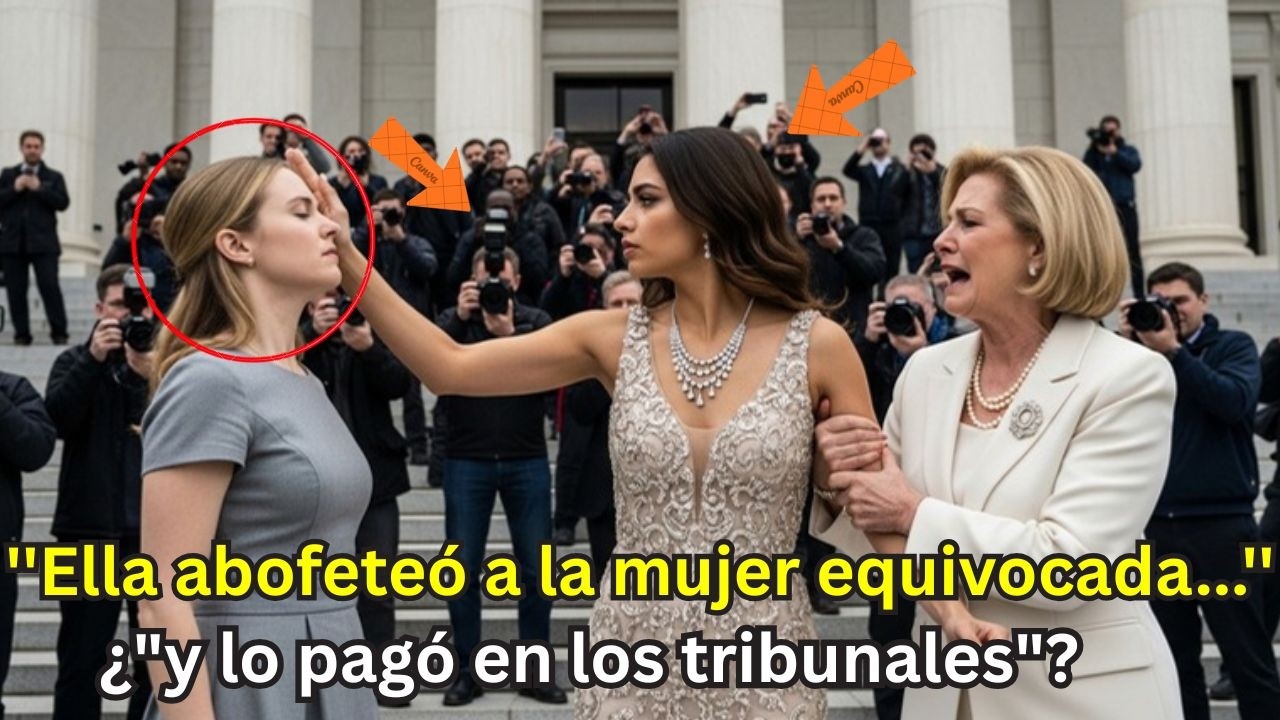 LA AMANTE ABOFETEÓ A LA ESPOSA DEL BILLONARIO EN EL TRIBUNAL — LUEGO OCUPÓ EL ASIENTO DEL JUEZ
