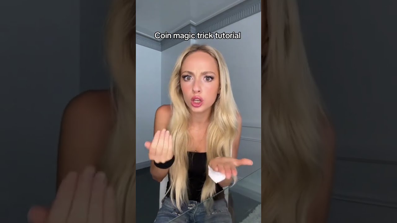 Coin Magic Trick Tutorial Fyp Coinmagic Nataliereynolds