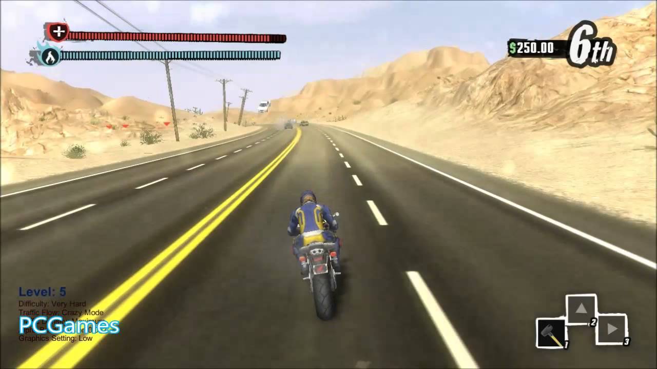 Road Redemption - Bike Race Level 5 (PC Game)