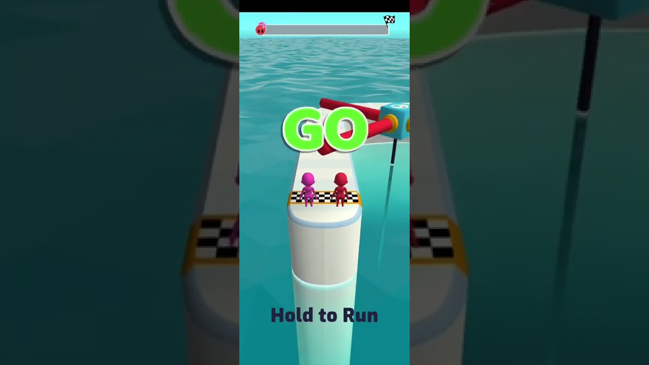 Fun race 3D  level 8 .